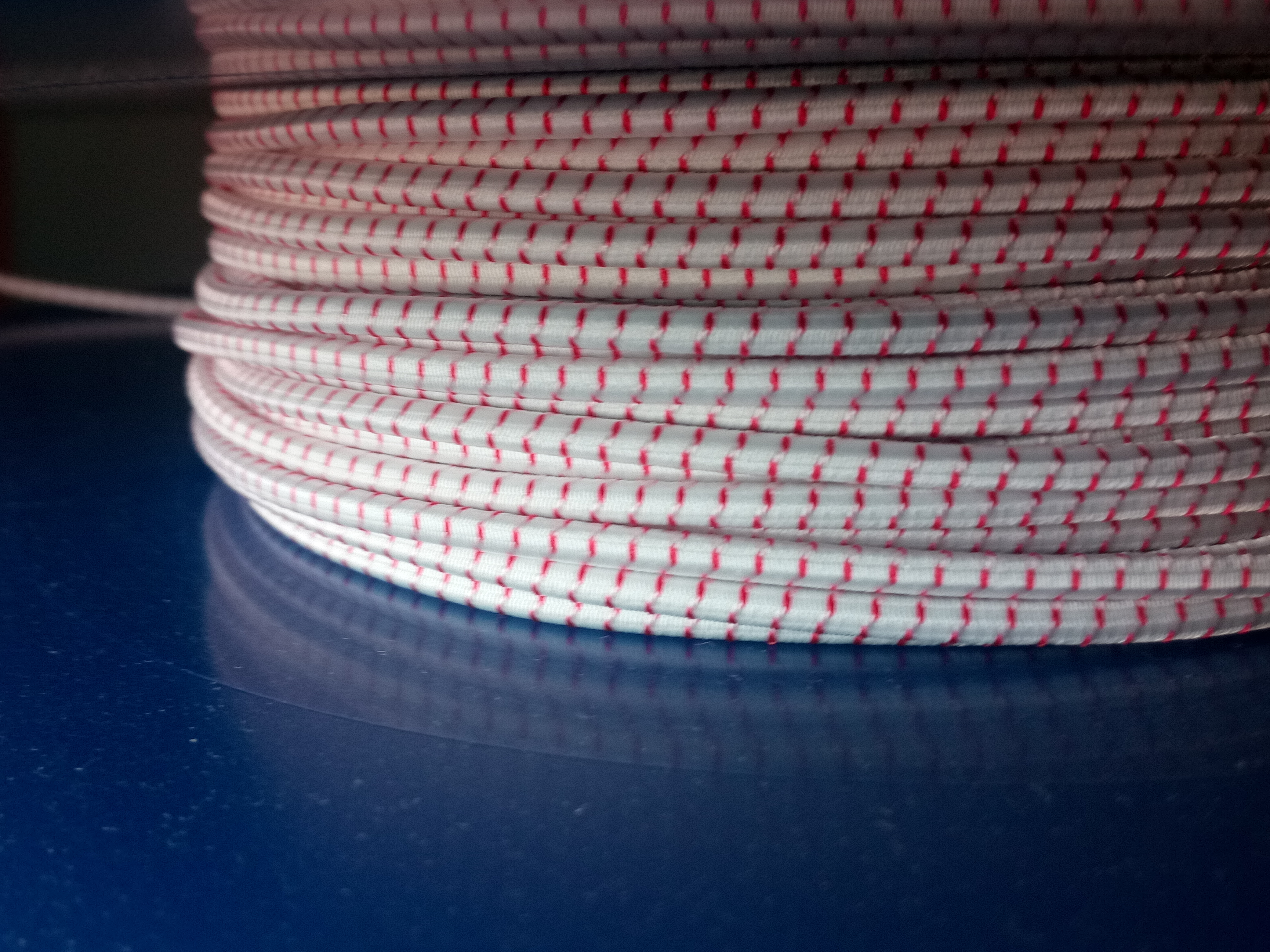Gumolano Shoc Cord 5mm bílá