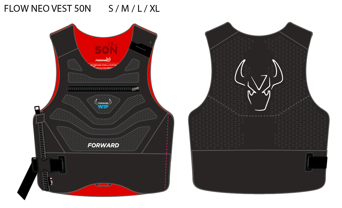 Plovací vesta nejen pro jachting - NEW Flow Neo Vest 50N