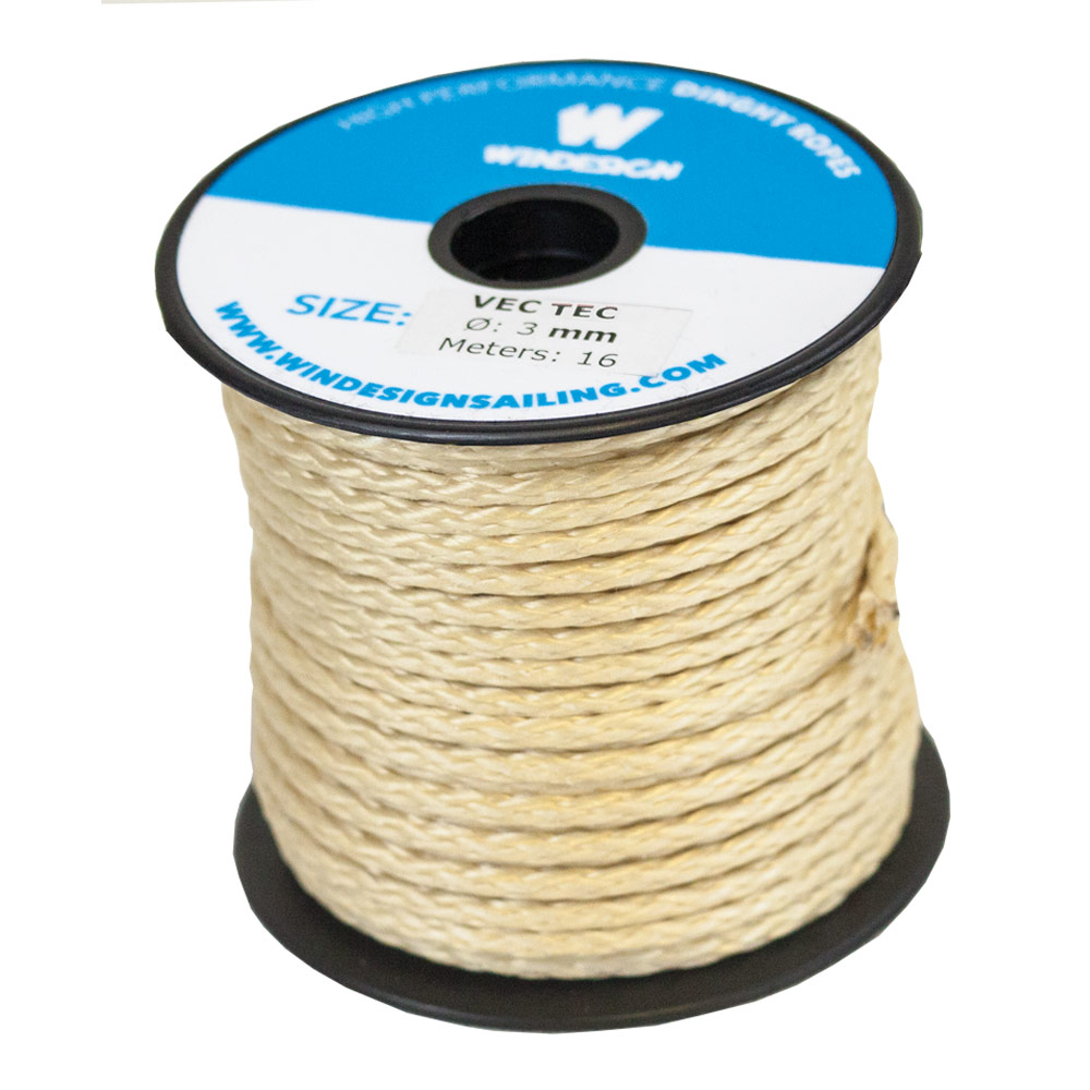 3mm Vectran line mini reel 16m Windesign Sailing