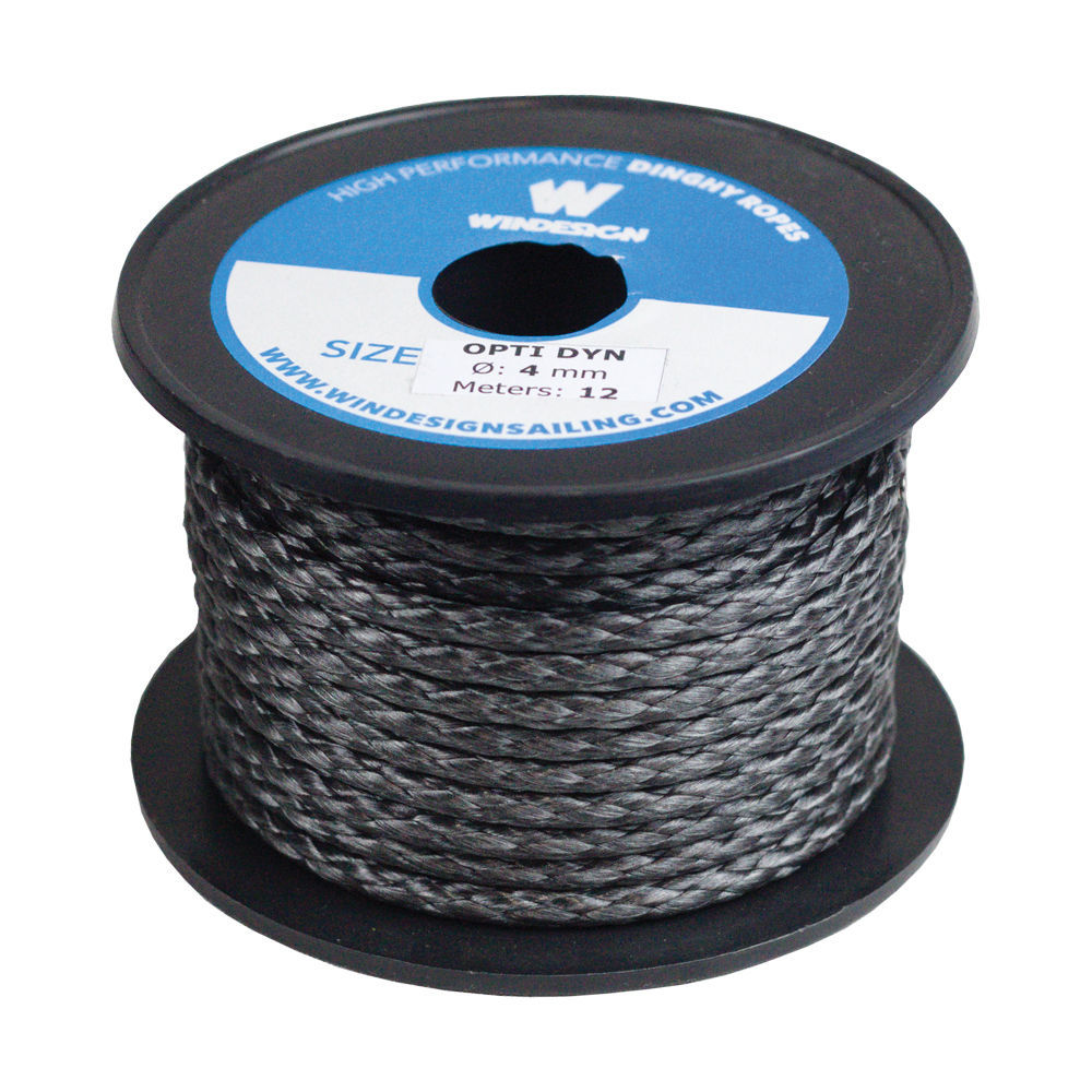 dynema 4mm - 4mm Dyneema line mini reel 12m Windesign Sailing