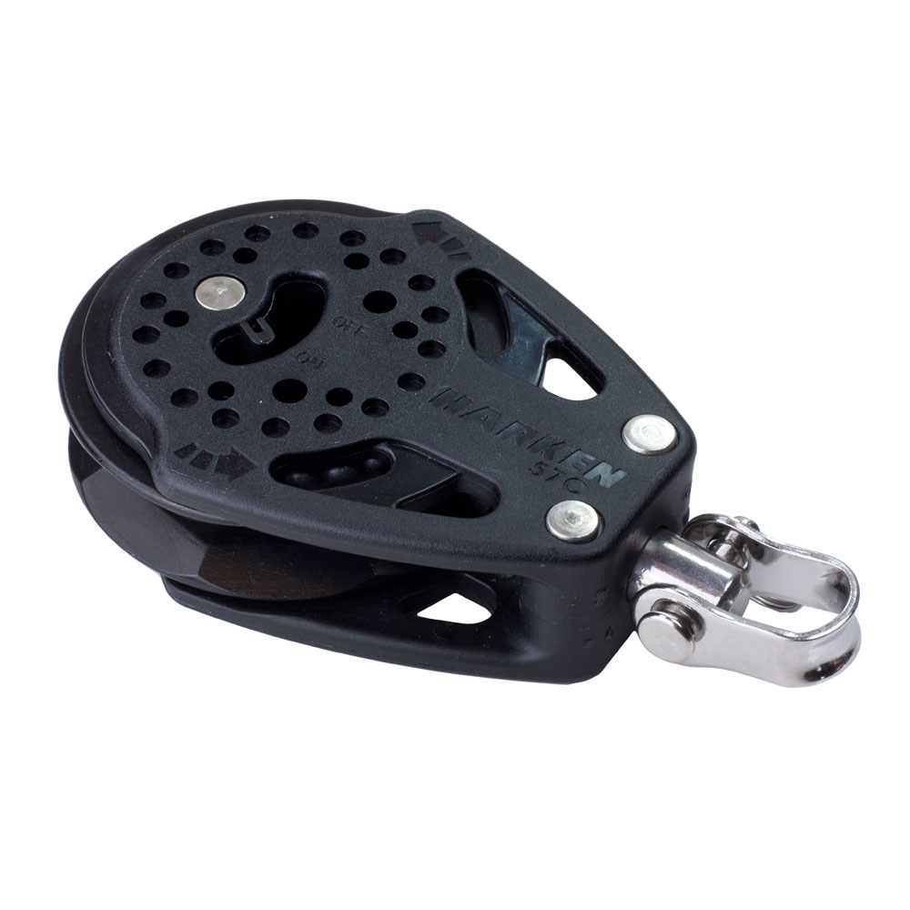 ráčna - 57mm Harken Carbo ratchet mainsheet block