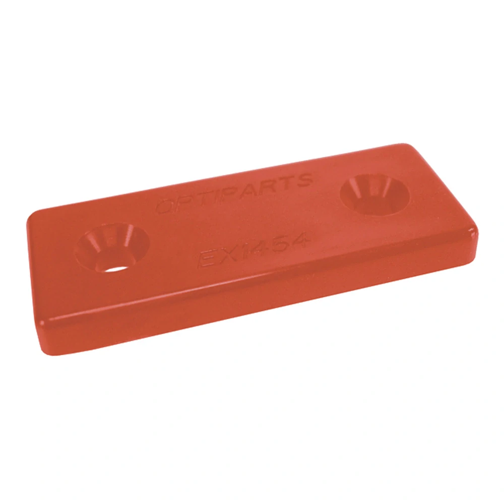 montážní destička z nylonu - Stainless steel mounting plate Optiparts