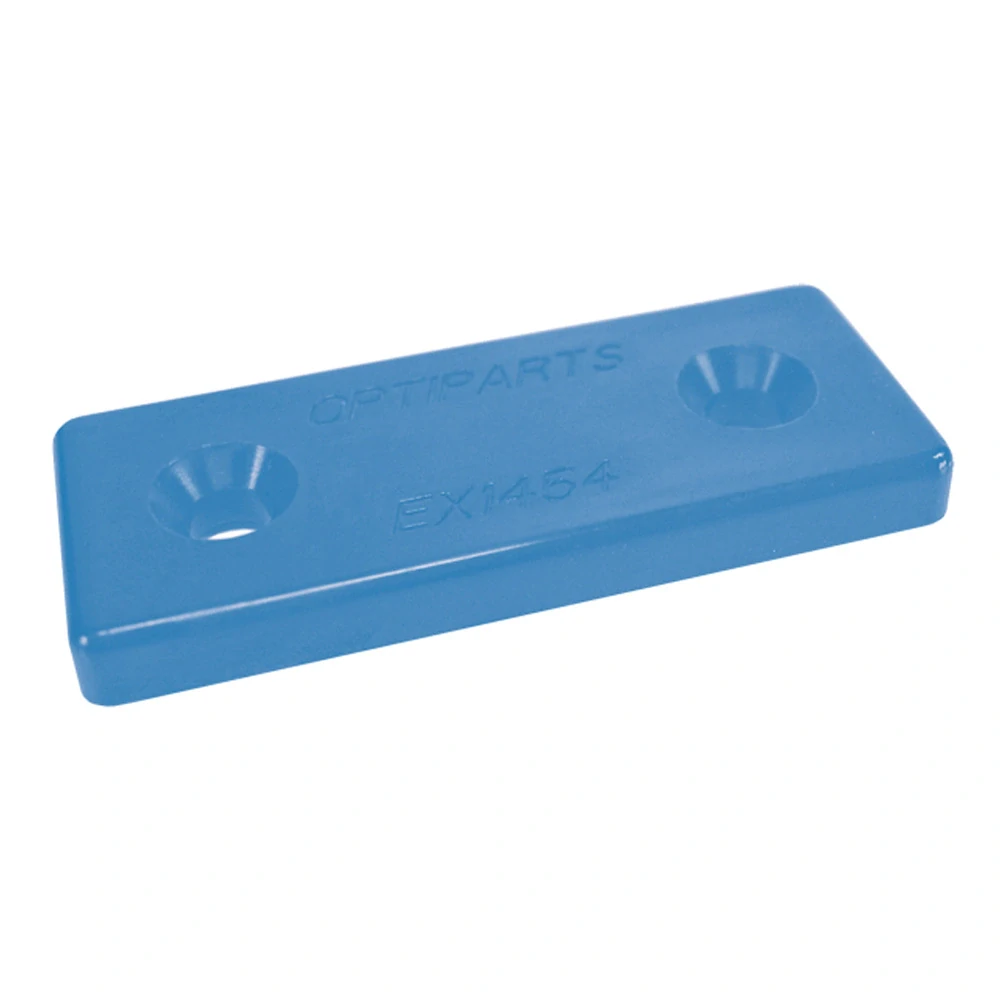 montážní destička z nylonu - Stainless steel mounting plate Optiparts