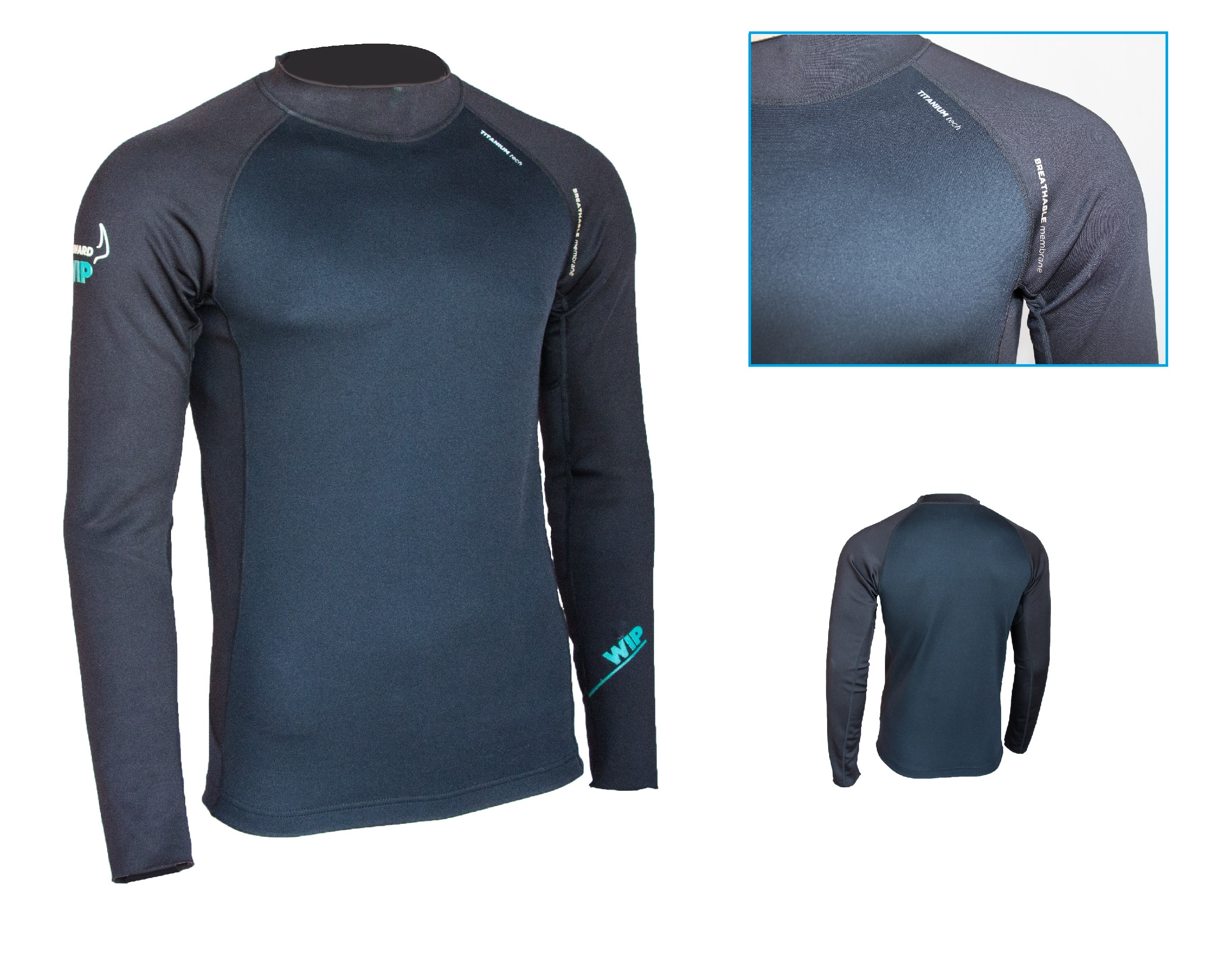 Neoprenové triko odvětrané 1mm - WIP Titanium Top