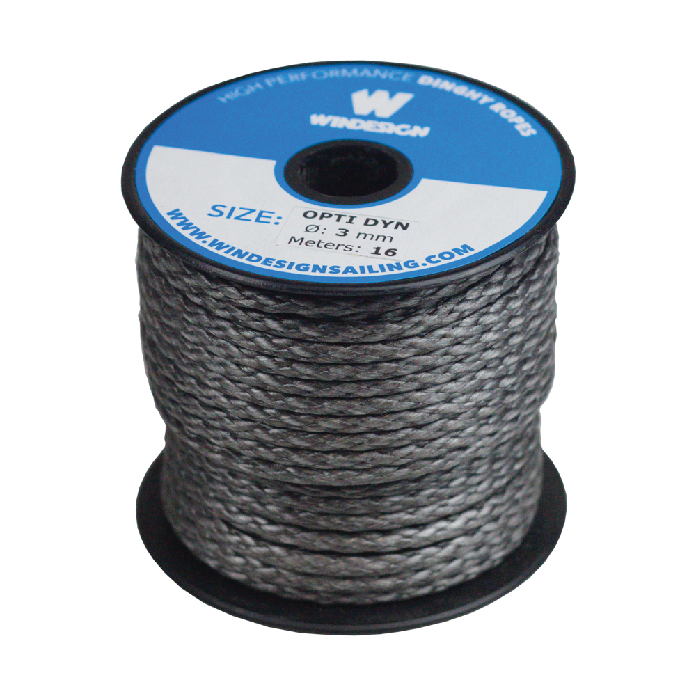 dynema 3mm - 3mm Dyneema line mini reel 16m Windesign Sailing