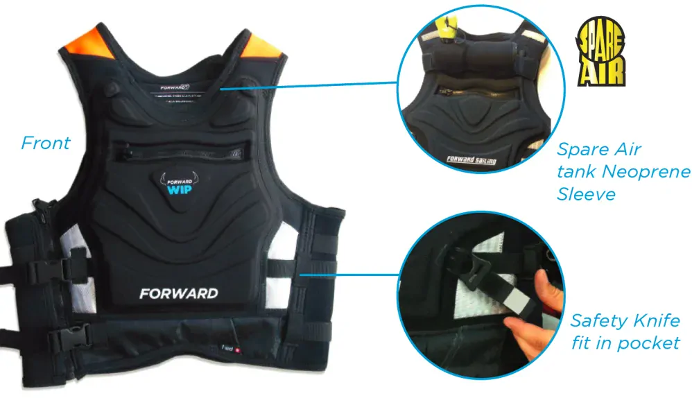 Nůž U do vesty Impact Vest 50N