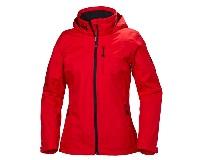 Dámská jachtařská bunda - W CREW HOODED MIDLAYER JACKET