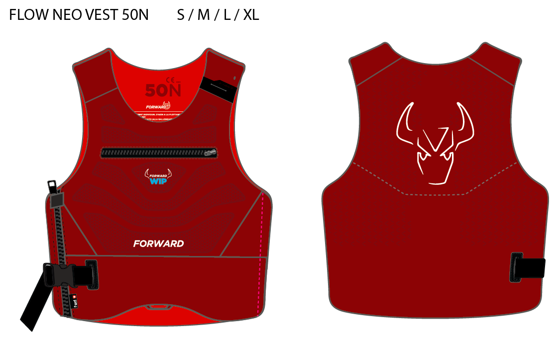 Plovací vesta nejen pro jachting - NEW Flow Neo Vest 50N