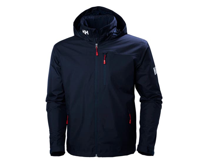 Pánská jachtařská bunda - CREW HOODED MIDLAYER JACKET